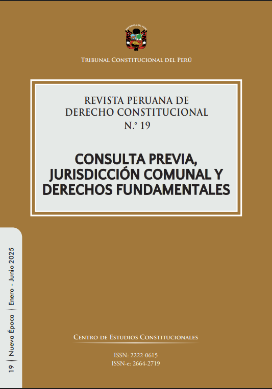 					Ver Núm. 19: Nueva Época (enero/junio 2025). Consulta previa, jurisdicción comunal y derechos fundamentales
				